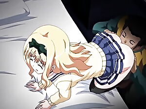 Anime diákok szenvedélyes szexet folytatnak szűk, kielégítő pozíciókban.